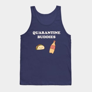 Quarantine Buddies Tacos and Soda Tank Top